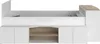 Lit combiné avec bureau & espace de rangement - 90 x Voir les images du produit 3