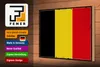 Holzschild Flagge Belgien 30x20cm Retro Flag of Belgium Produktbild-Vorschau 4