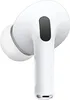A close-up studio shot of a single white Apple AirPods Pro earbud. Produktbild-Vorschau