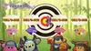 A screenshot from a video game showing characters playing a target game. Produktbild-Vorschau