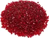 A pile of small, faceted red beads. Produktbild-Vorschau