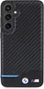 A close-up shot of the back of a smartphone case with a carbon fiber texture. Produktbild-Vorschau