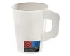 400x Henkelbecher Kaffeebecher weiß Pappe beschichtet 180 Produktbild-Vorschau 2