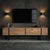 Skye Decor, mobile TV di alta qualità, 180 x 50 x 30 cm, Anteprima dell’immagine prodotto 2