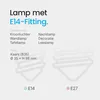 Modee -Halogeen Kaarslamp C35 E14 Helder - 52W 815lm 2700K Productafbeelding-voorbeeld 4