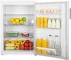 The inside of an open refrigerator is shown, filled with various food items and beverages. Náhled obrázku produktu