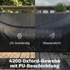 Outsunny Hollywoodschaukel Abdeckung 3 Sitzer Wasserdicht Produktbild-Vorschau 5
