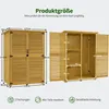 M MCombo Gartenschrank Holz, Gartenhaus Klein Wetterfest, Produktbild-Vorschau 3