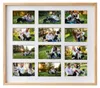 Drevený fotorámik na 12 fotografií FORMIN, 59 x 54 cm Náhľad obrázku produktu 10