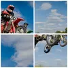 Bild auf Leinwand - Leinwandbild - Motorrad Reiter Himmel - Produktbild-Vorschau 8