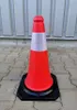 Verkehrsleitkegel 50 cm Profi Pylone Pylonen Warnkegel Produktbild-Vorschau 1