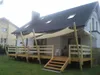 Kvalitní nepromokavá plachta, rozměry 4,2 x 4,7 m, béžová Náhled obrázku produktu 13
