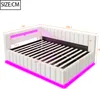 MODFU Rozkládací postel 140x200 denní postel s úložným Náhled obrázku produktu 6