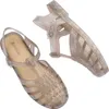 Sandali in gelée effetto lucido Melissa, color argento, Anteprima dell’immagine prodotto 5