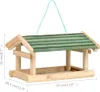 Mangiatoia per uccelli in legno massiccio 35x29,5x21 cm Anteprima dell’immagine prodotto 5