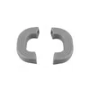 Two grey, C-shaped handles for a pot or pan, shown against a white background. Náhľad obrázku produktu