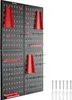 Perforovaný panel na nářadí Jonah s háčky a držáky - 4dílný Náhled obrázku produktu 1