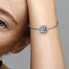 Pandora March Birthstone Sea Charm, srebro z kryształkami Podgląd zdjęcia produktu 6