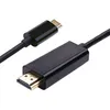 Câble USB 3.1 type C papa vers HDMI papa, 4K, 1.8m, noir Voir les images du produit 2