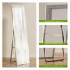 S'AFIELINA Miroir à poser 160 x 40 cm Argent Cadre Voir les images du produit 4