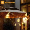 Salcar 5M LED Lichterkette Außen Solar & USB  10 Glühbirne Produktbild-Vorschau 2