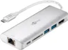 goobay USB C Multiport Adapter HDMI 4K 30 Hz USB/CR/RJ45/PD Voir les images du produit 19