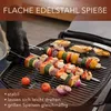 AVANA Grillspieße aus Edelstahl 10 Stück Wiederverwendbar Produktbild-Vorschau 5