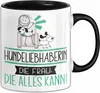 Hundeliebhaberin Geschenk Tasse Becher Die Frau Die Allen Produktbild-Vorschau 1