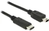 DeLOCK 83603, 1 m, USB C, Mini-USB B, USB 2.0, Samec/samec, Náhľad obrázku produktu 5