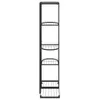 vidaXL Stojak na kwiaty 5-poziomowy 43x22x98 cm czarny Podgląd zdjęcia produktu 4