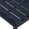 vidaXL Ławka ogrodowa 180 cm PS czarna - Ławki ogrodowe Podgląd zdjęcia produktu 7
