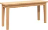 vidaXL Bank 90 cm Massivholz Gummibaum Produktbild-Vorschau 1