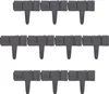 100 x Beetzaun, Beetumrandung, Steinoptik, HxB: 10x25 cm, Produktbild-Vorschau 1