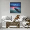 Bild auf Leinwand - Leinwandbild - Einteilig - Brücke Meer Produktbild-Vorschau 6