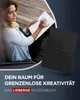 LIEBERGE Premium Skizzenbuch A4 220g – Radierfestes Produktbild-Vorschau 2