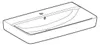 Geberit Renova Plan, lavabo, 85x48 cm, 1 trou pour robinet, Voir les images du produit 4