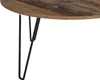 byLIVING Couchtisch FLAIR / Melamin Old Wood, Metall Produktbild-Vorschau 5