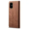 Galaxy A51 Pouzdro, Kožené Peněženkové Pouzdro s Náhled obrázku produktu 3