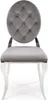 A studio shot of a single chair against a white background. Voir les images du produit