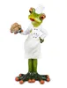 2er Set Formano lustige Frösche Frosch als Bäcker Konditor Produktbild-Vorschau 2