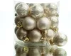 Weihnachts-Micro-Kugeln Pearl beige Ø 2,5 cm aus Glas - Produktbild-Vorschau 2