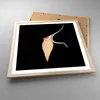 Gerahmtes Poster - Rahmen in heller Eiche - Schwarz Frau Produktbild-Vorschau 3