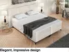 MEBLINI Boxspringbett mit Bettkasten - Gepolstert Produktbild-Vorschau 4
