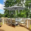 Yaheetech Prostokątny parasol ogrodowy Ø 227 cm, parasol Podgląd zdjęcia produktu 2