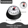 Eieruhren, Saunatimer aus Edelstahl, mechanischer Uhrtimer Produktbild-Vorschau 2