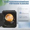 Sušička bielizne HOMCOM Mini s 6 programami, kapacita 4 kg, Náhľad obrázku produktu 5