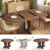 Mondeer Table de salle à manger ronde extensible 110-150 cm Voir les images du produit 5