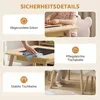 Table pour enfants AIYAPLAY avec 2 chaises, ensemble de Voir les images du produit 6