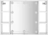 vidaXL Spiegelschrank mit LED Hochglanz-Weiß 76x15x55 cm Produktbild-Vorschau 6