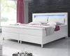 Boxspringbett Milano 180 x 200 cm aus Kunstleder, Weiß Produktbild-Vorschau 9